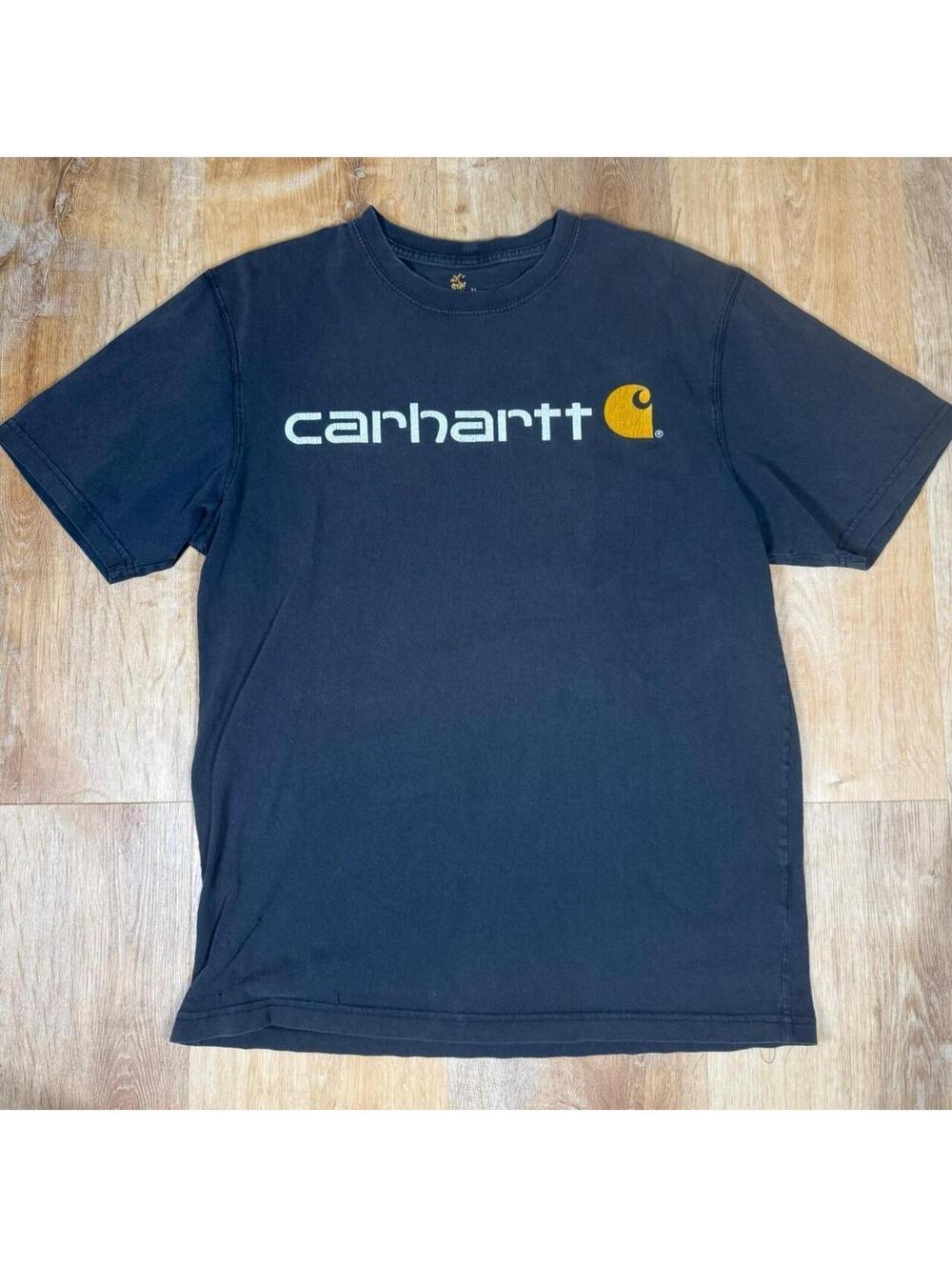 Y2K Carhartt Black Cotton Tee